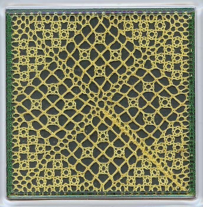 Summer Coaster Torchon Bobbin Lace Pattern