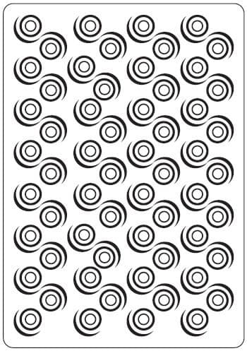 Swirls Embossing Folder by Crafts-Too - CTFD3026