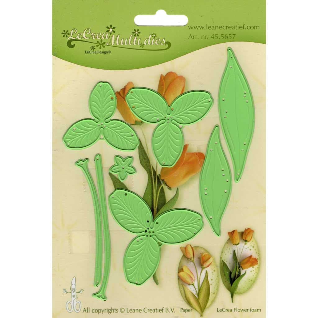 Tulips Metal Dies 3d Flower Cutting & Embossing Craft Paper