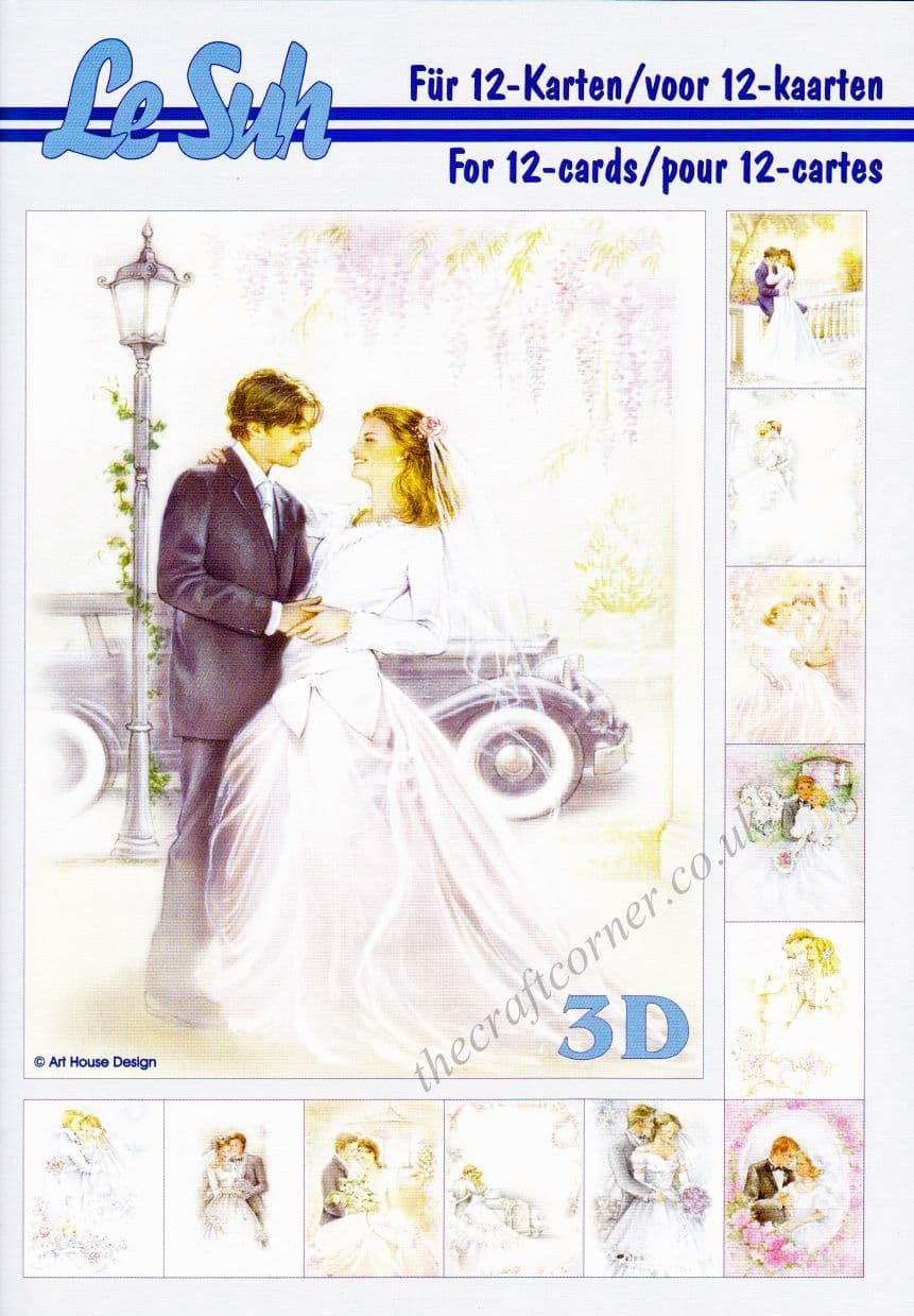 Wedding A5 3D Decoupage Book from Le Suh