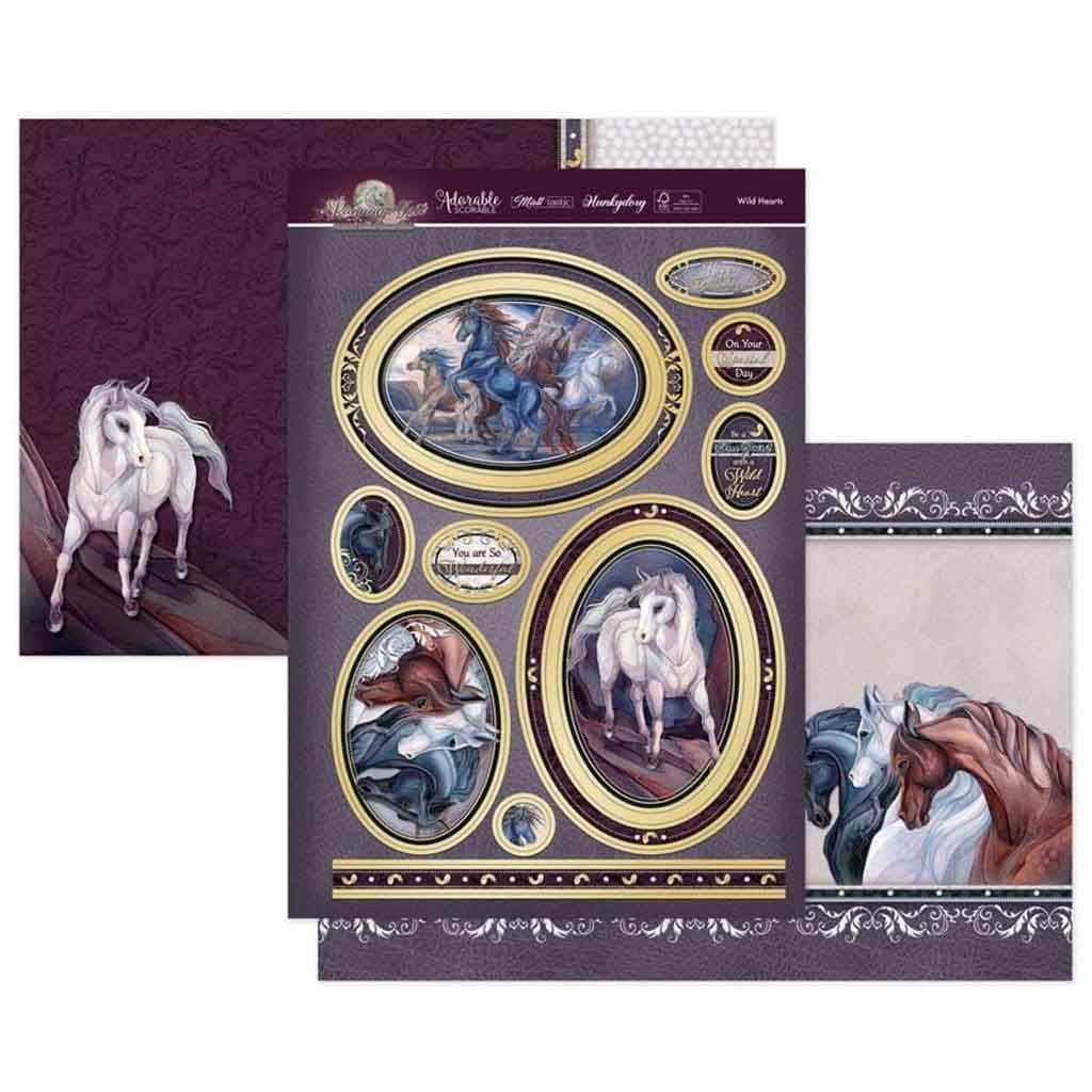 Wild Hearts Horses Luxury Topper Sets for Paper Crafting