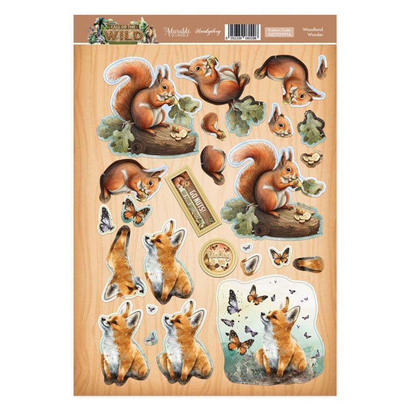 Woodland Wonder - Call of the Wild 3D Decoupage Topper for Paper Crafts