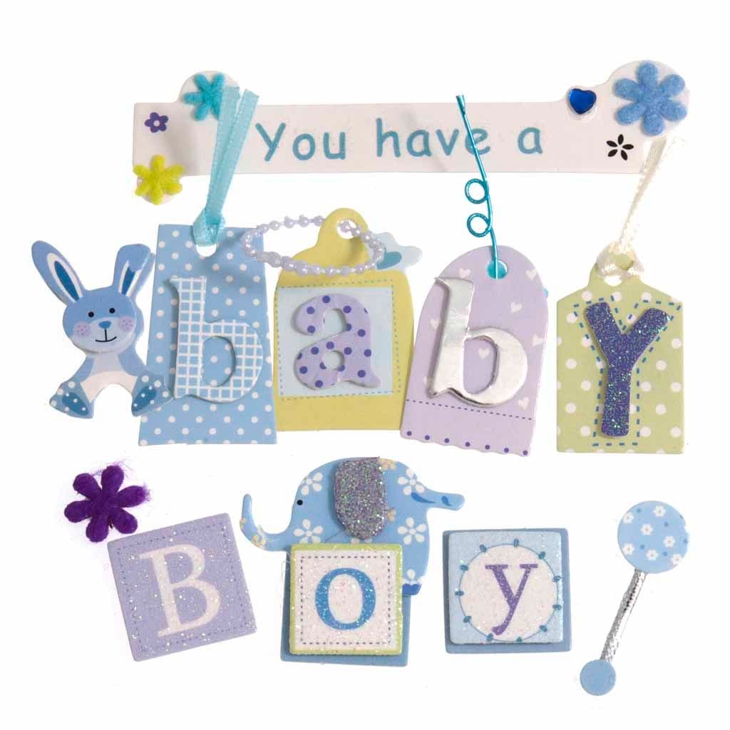 You Have A New Baby ... Toppers for Paper Craft & Card Making