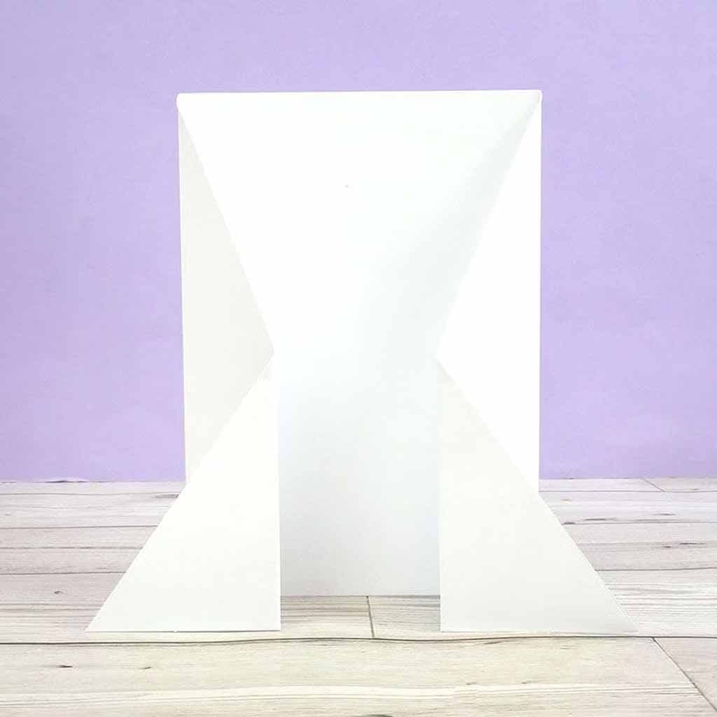 Zig-Zag Gatefold Luxury Shaped Card Blank & Envelope - 5 Pack